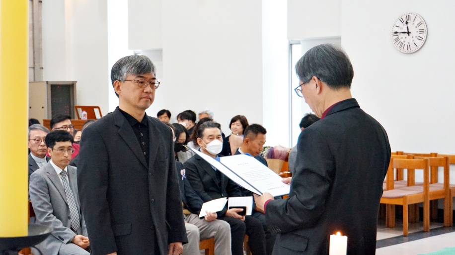 장기근속상 수상 사진